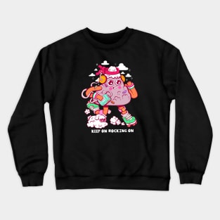 keep rocking on sample Crewneck Sweatshirt